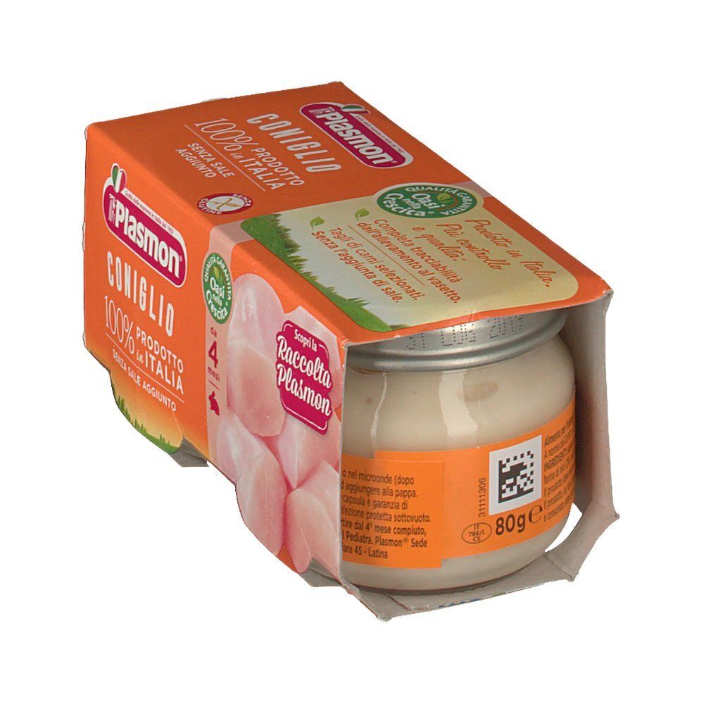 Plasmon Kaninchenbrei 80 g x 2 Stück Plasmon