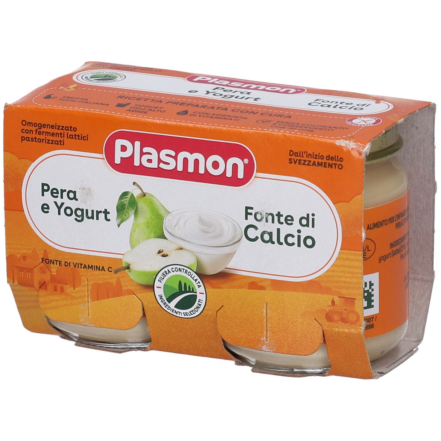 Plasmon Omogeneizzato Yogurt Pera Per Merenda 2 Vasetti Da 120 G - Immagine 9