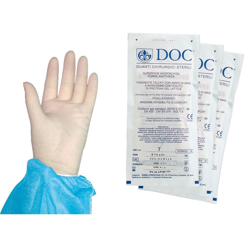Guanto Chirurgico Sterile 7,5 1 Pezzo