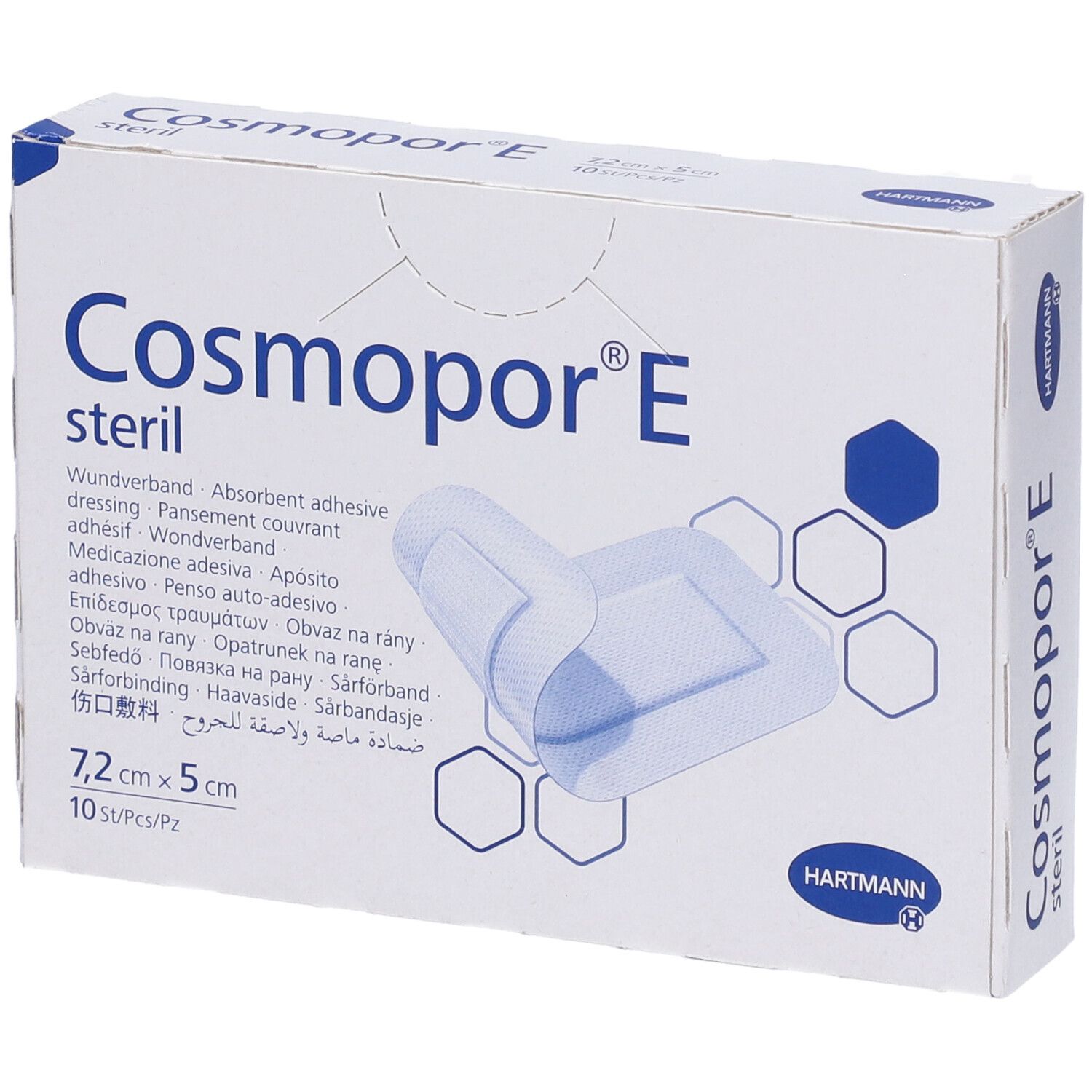 Cosmopor® E Steril 7,5cm x 5cm