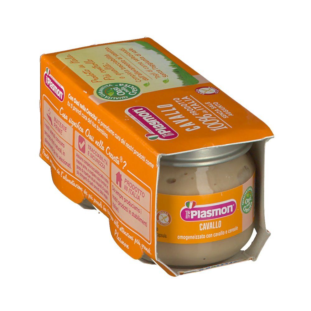 Plasmon Homogenisiertes Pferdefleisch 80 G X 2 Stück Plasmon