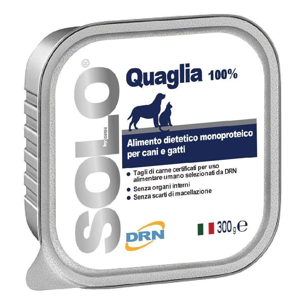 Solo Quaglia Cani/Gatti 300 G