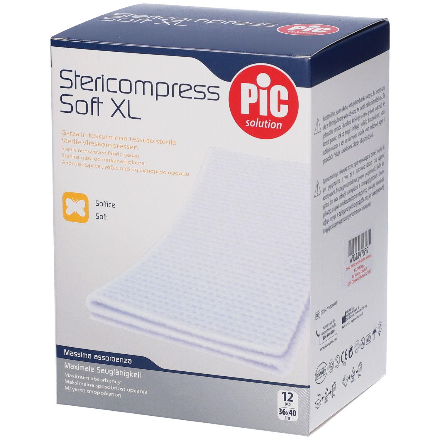 Pic Solution Stericompress Soft 36 x 40 cm