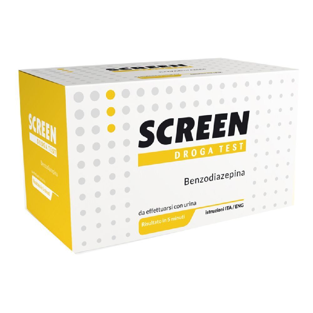 Screen Droga Test Benzodiazepine Antidroga Con Contenitore Urina 1 pz