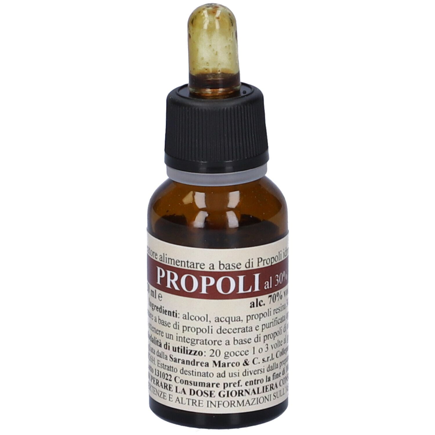Sarandrea Propoli 30% Soluzione Idroalcolica Gocce