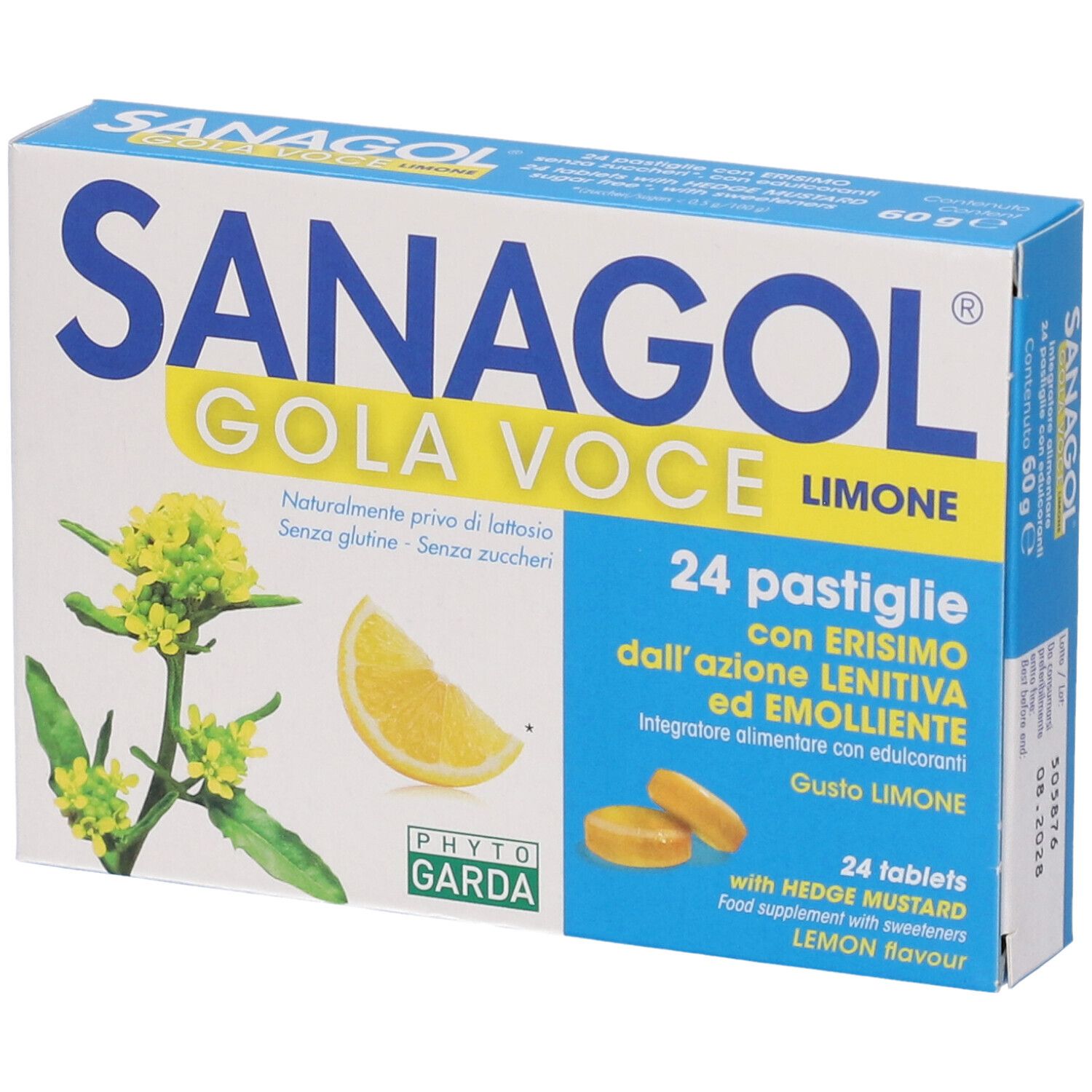 Sanagol Gola Voce S/Z Lim24Car 70 g Bonbons