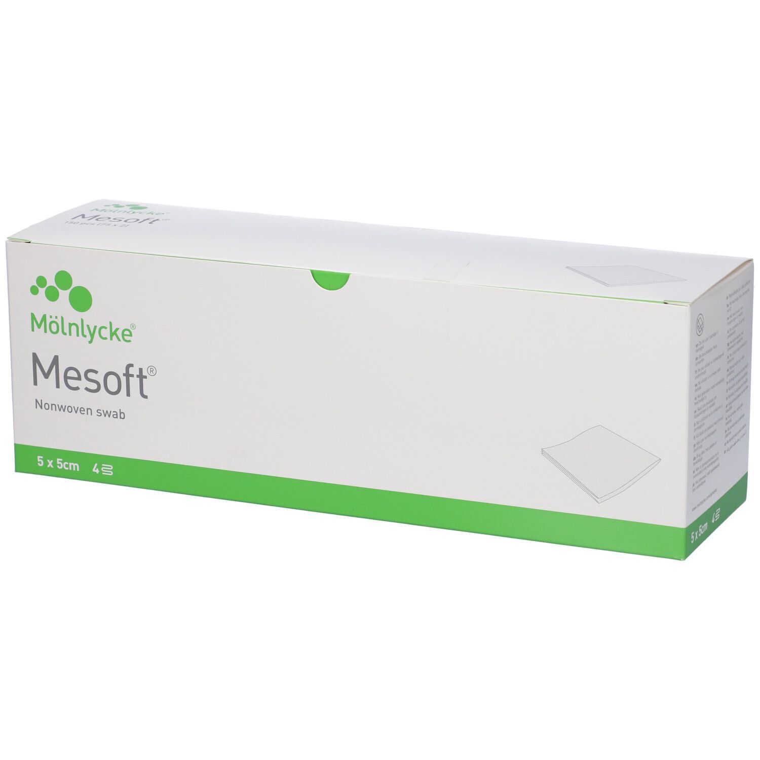 Mesoft® 5 x 5cm 150 pz