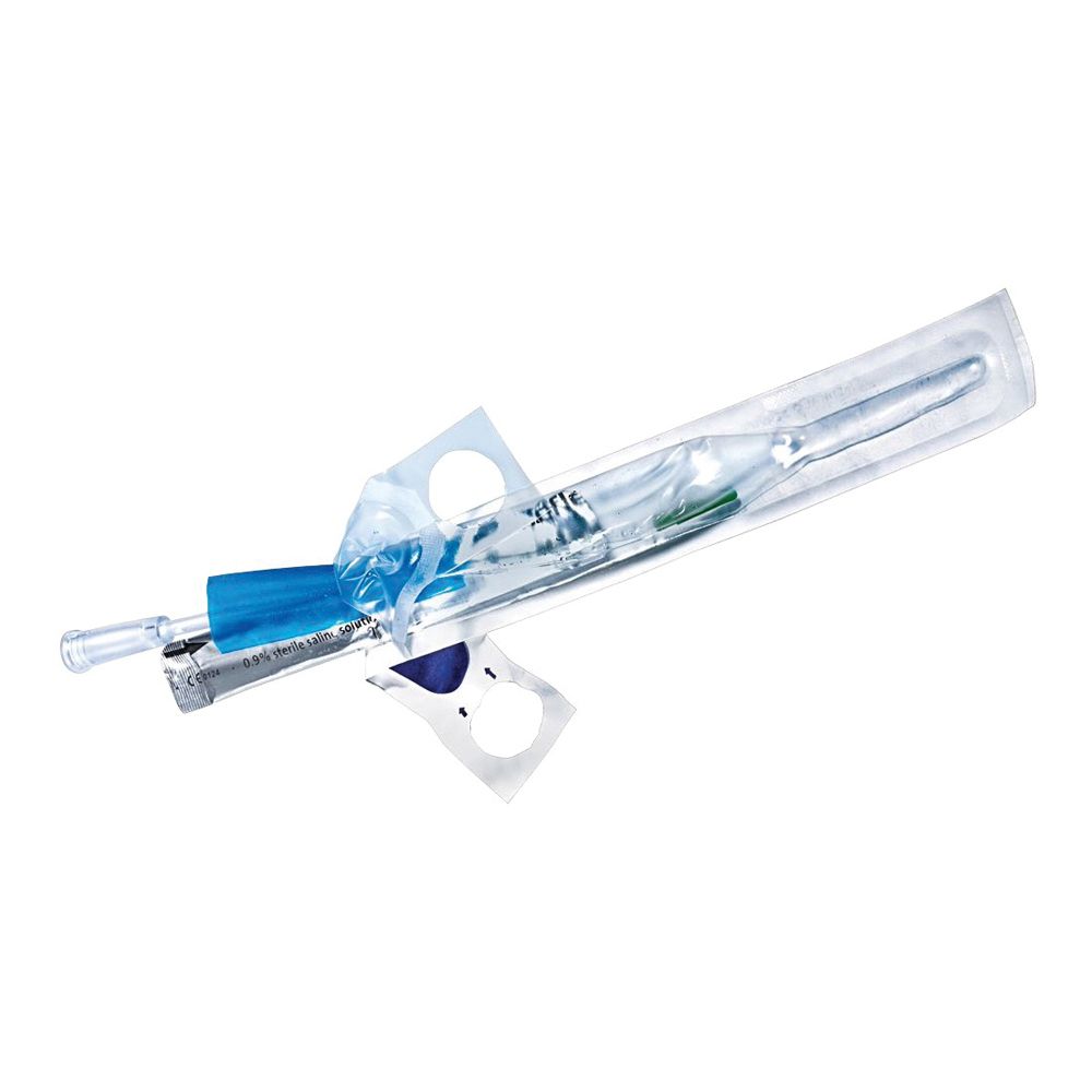 Catetere Autolubrificante In Pvc Liquick Base A 1 Via 2 Fori Smussati Diametro Ch14 Lunghezza 40 Cm Punta Ergothan Con Soluzione Fisiologica 60 Pezzi