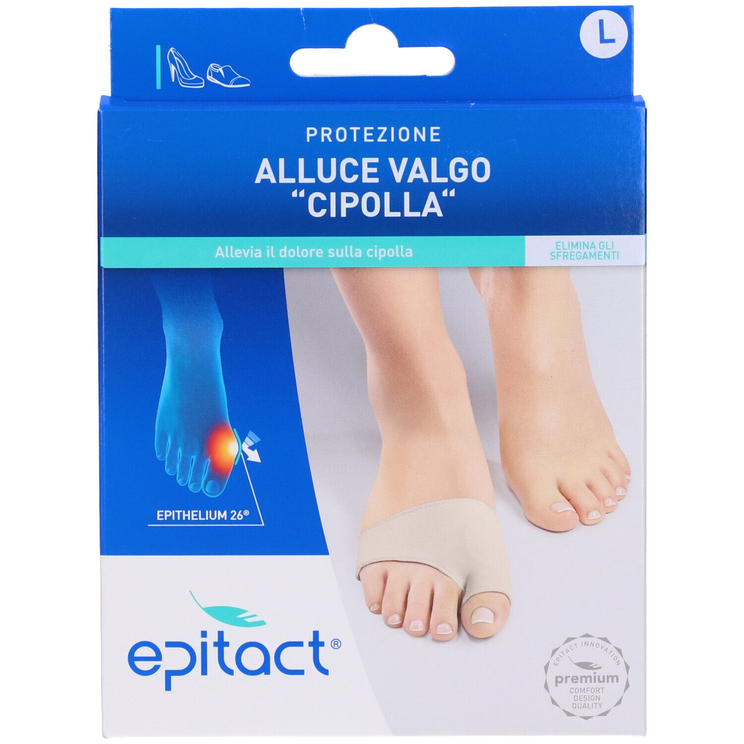 Epitact Alluce Valgo (Durone) Protezione Alluce Valgo