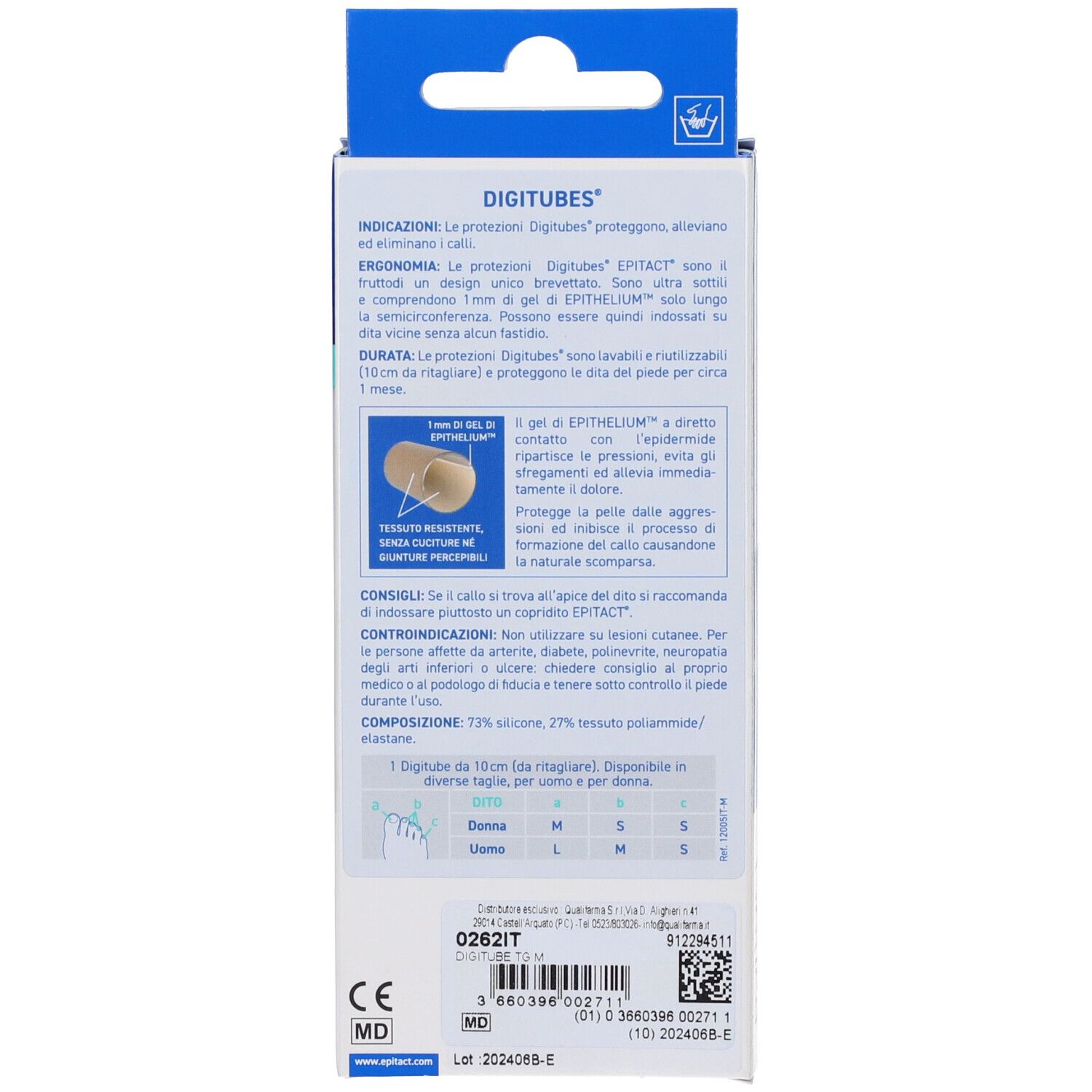 DIGITUBES® Epitact® Calli Occhi di Pernice