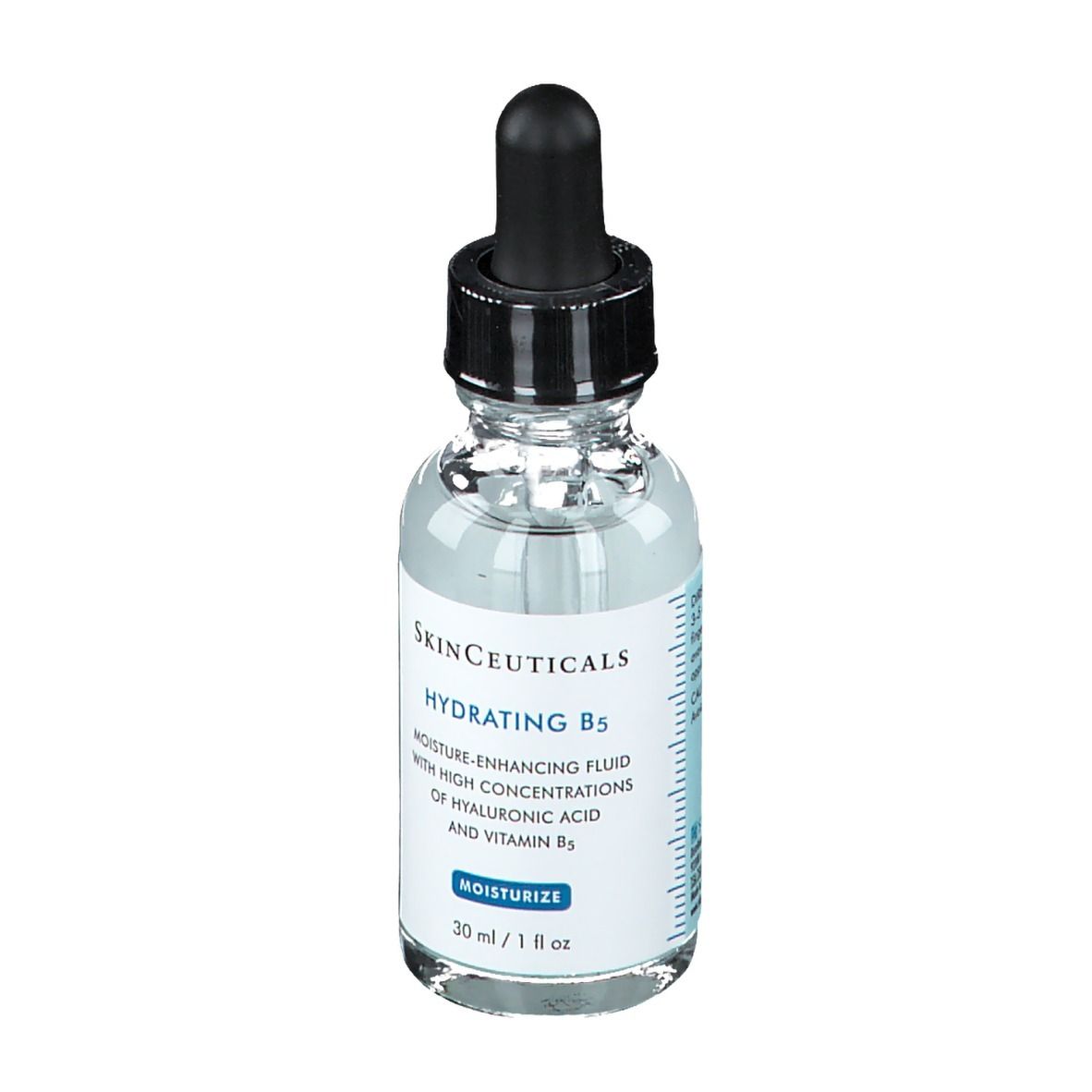 Prodotto e confezione. Skinceuticals Hydrating B5. Gel idratante con acido ialuronico e vitamina B5.