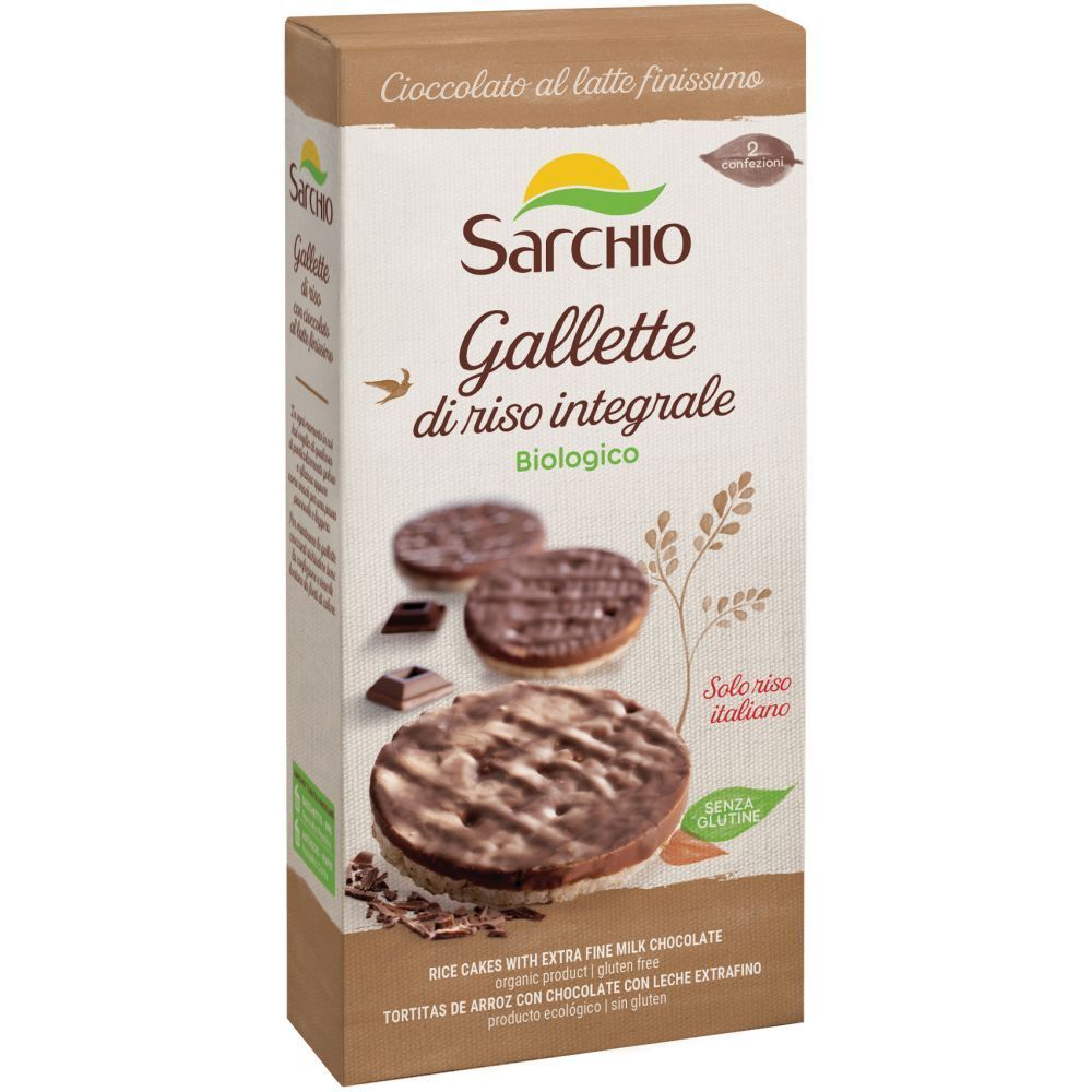 Sarchio Gallette Riso Cioccolato Latte 100 G G