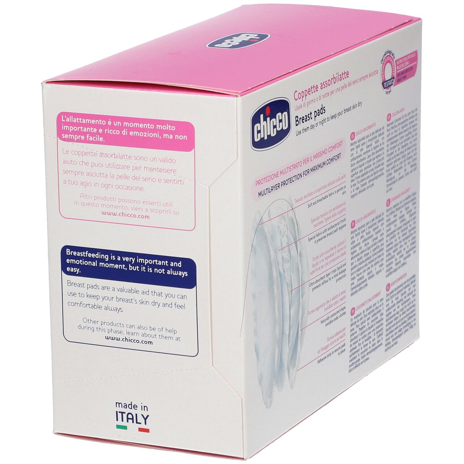 Chicco® Antibakterielle Brustabsorberbecher