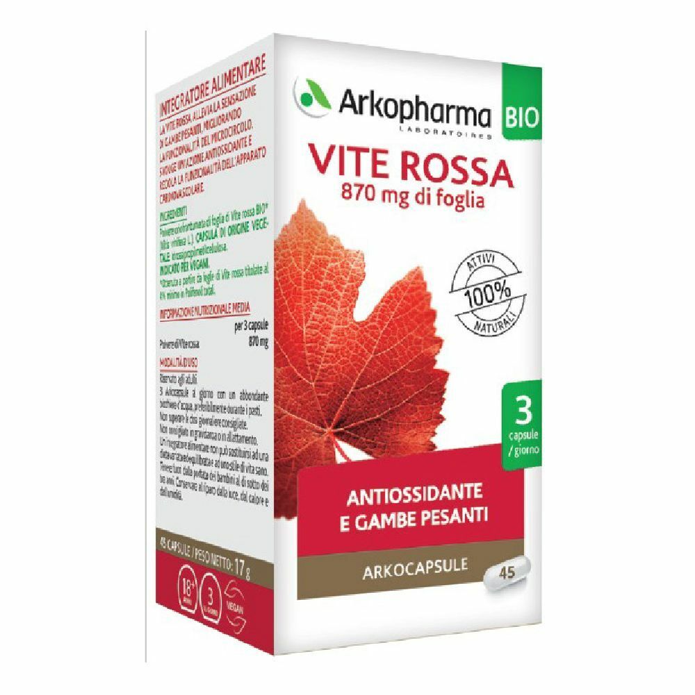 Arkopharma Arkocapsule® Vite Rossa