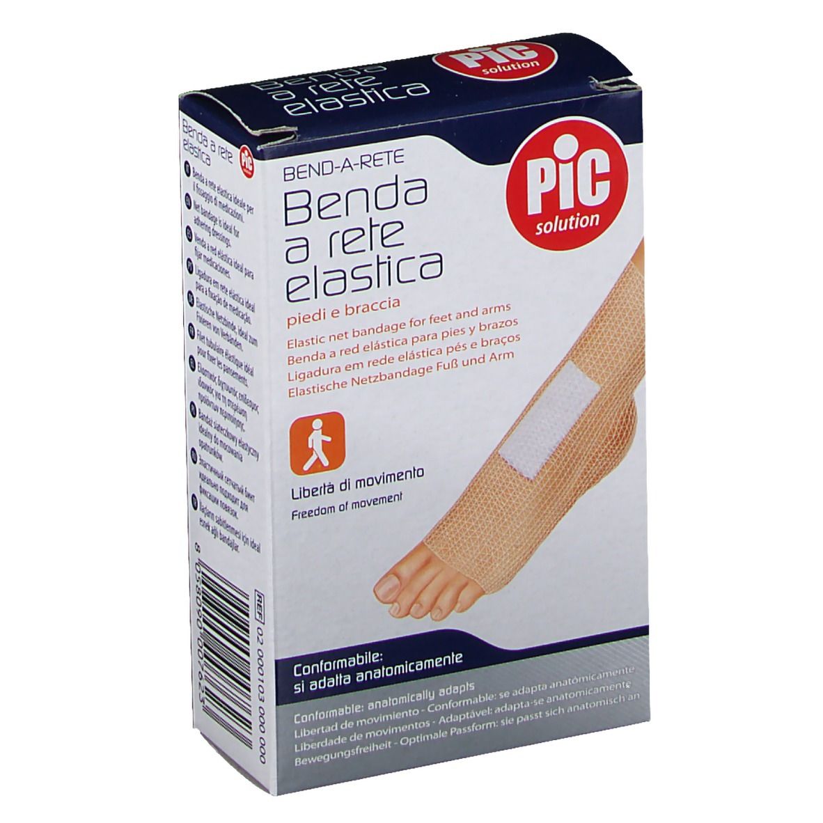 PIC Benda A Rete Tubolare Elastica Pic Calibro 2 Piede/Braccio