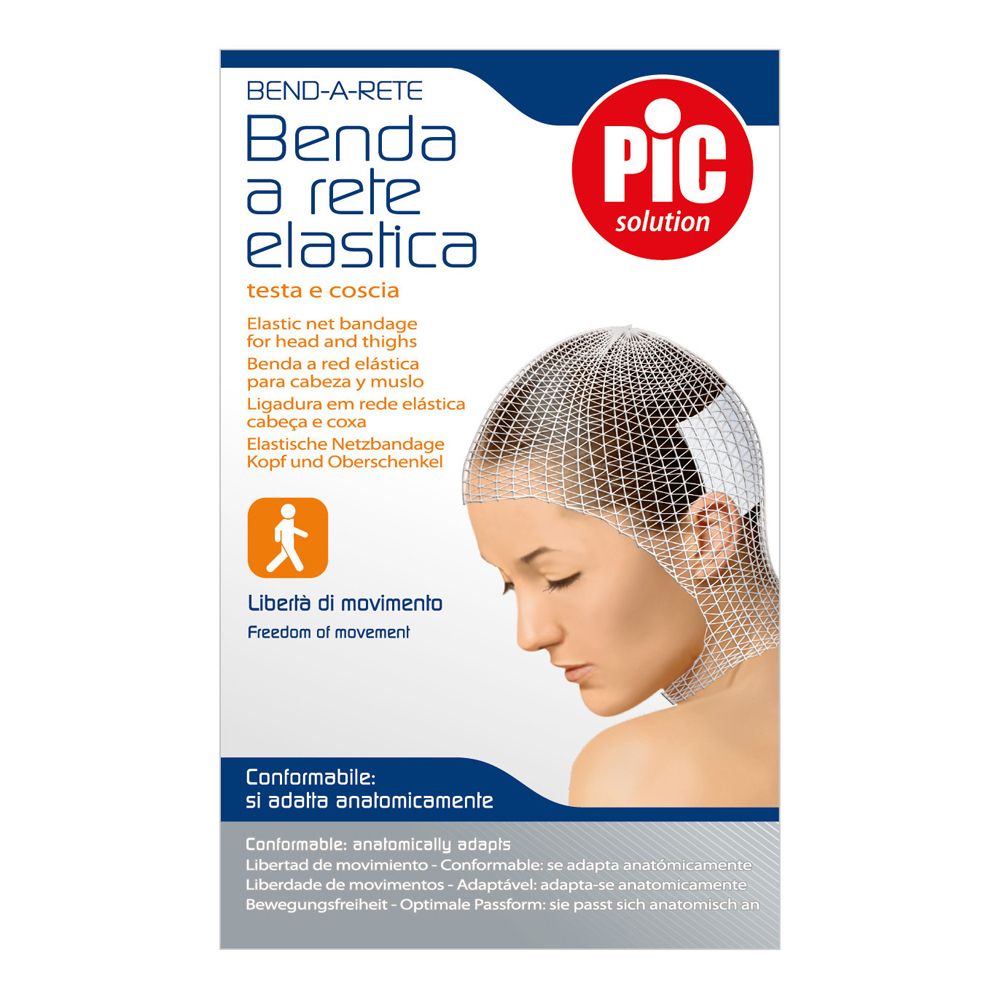 PIC Benda A Rete Tubolare Elastica Pic Testa/Coscia Calibro 5