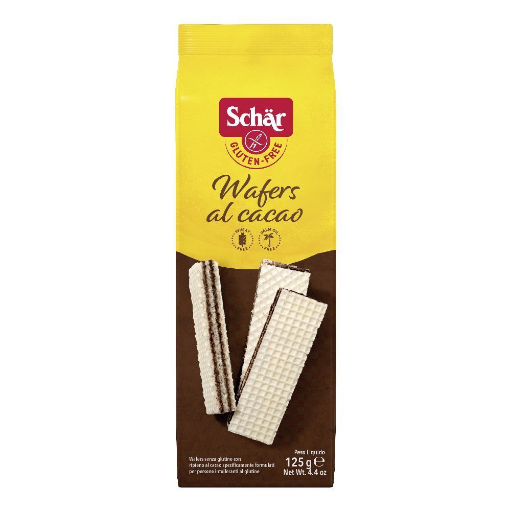 SCHAR Wafers Al Cacao Per Celiaci Senza Glutine 125 G - Immagine 9
