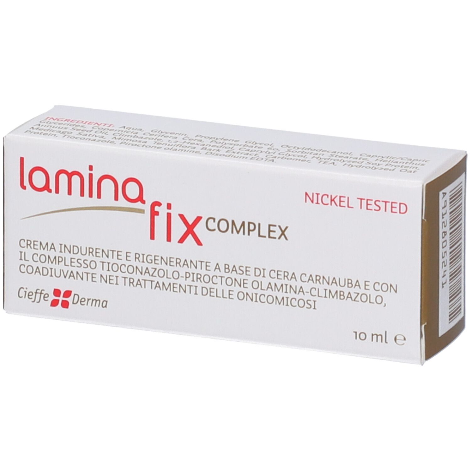 Laminafix Complex Crema Indurente Unghie Con Antimicrobico Naturale 10 Ml