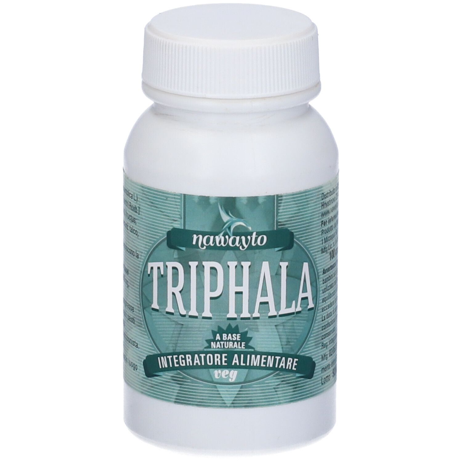 Integratore alimentare Nawayto Triphala, 100 capsule.