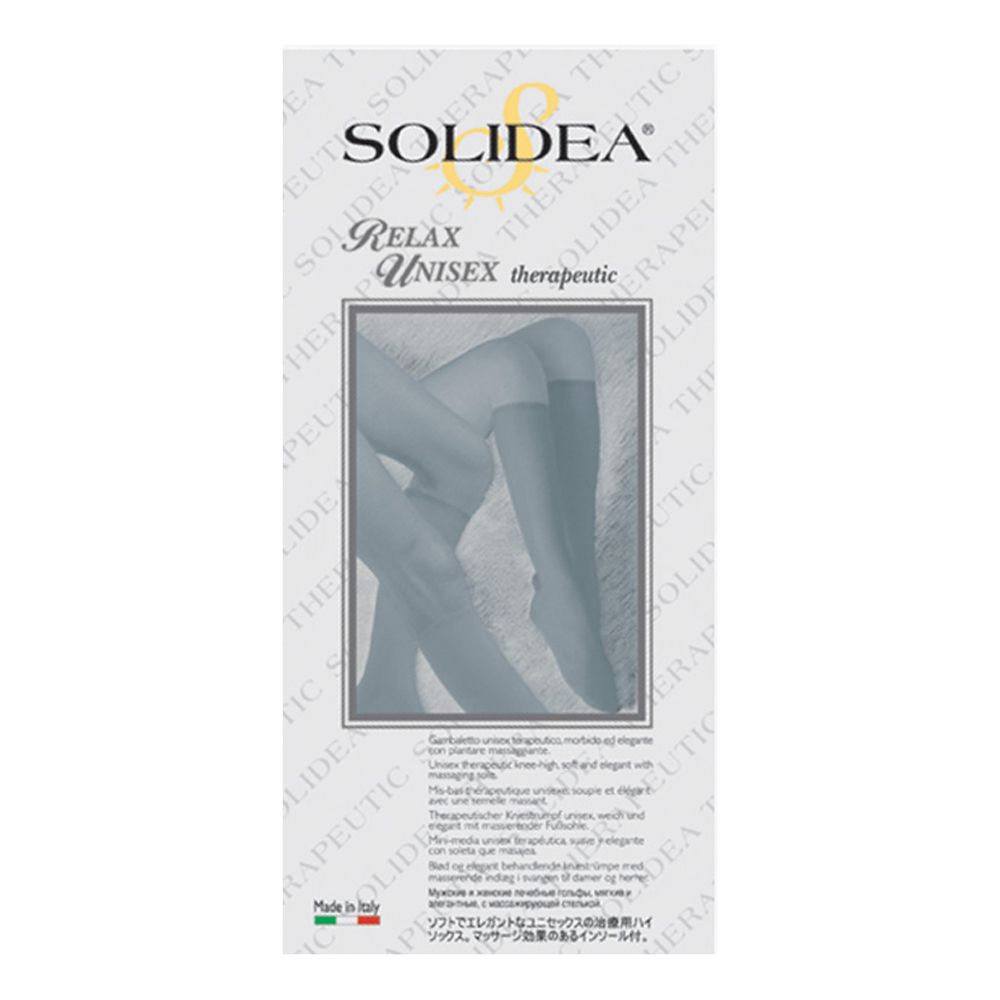 Relax Unisex Ccl1 Gambaletto Punta Aperta Nero S
