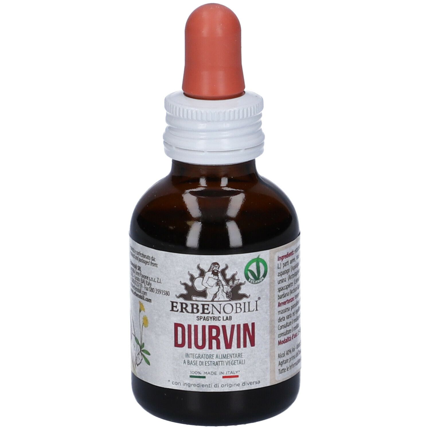 Erbenobili Diurvin Integratore Drenante 50Ml - Immagine 7