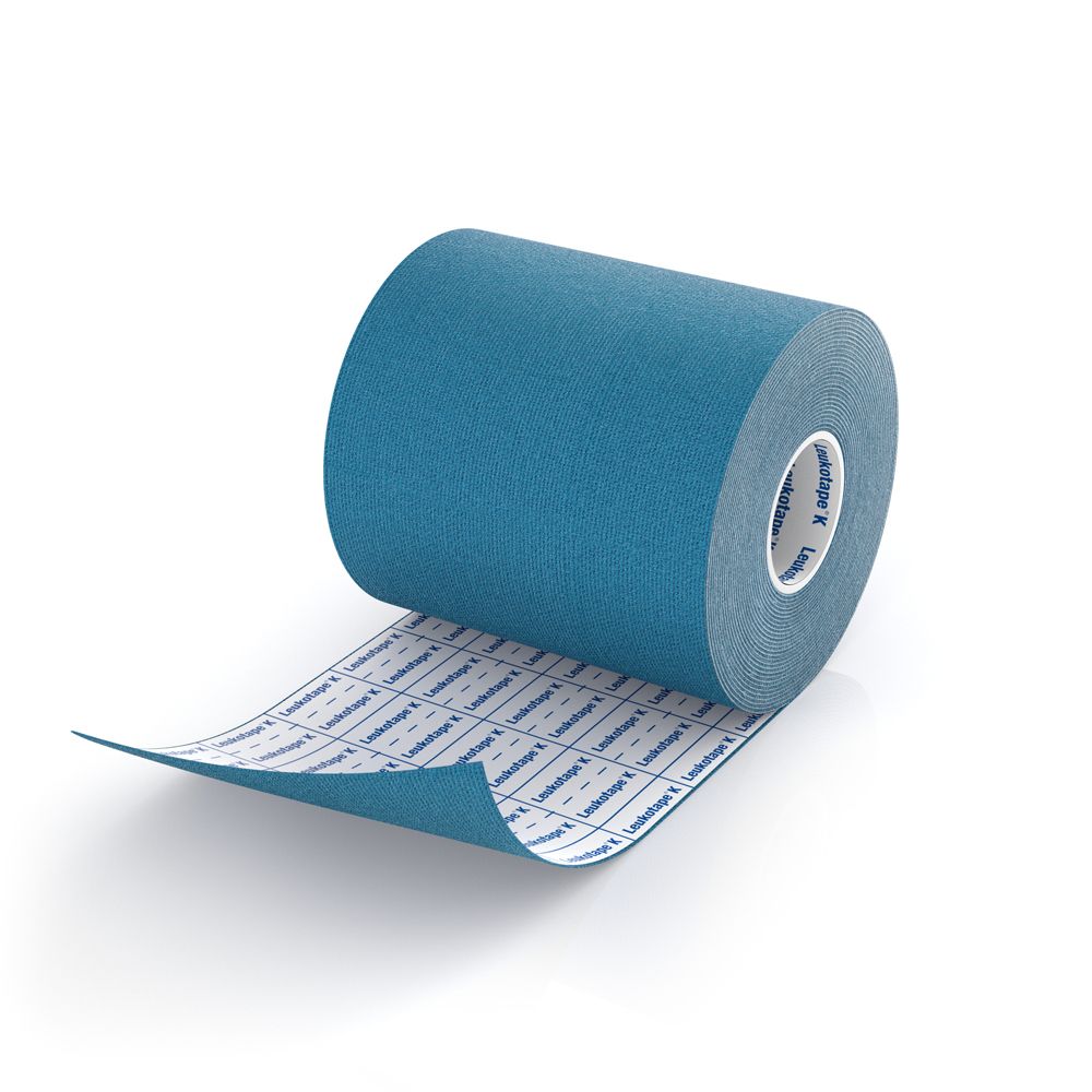 Leukotape Kinesiotaping® Benda Elastica 5m x 2,5 cm Colore Blu