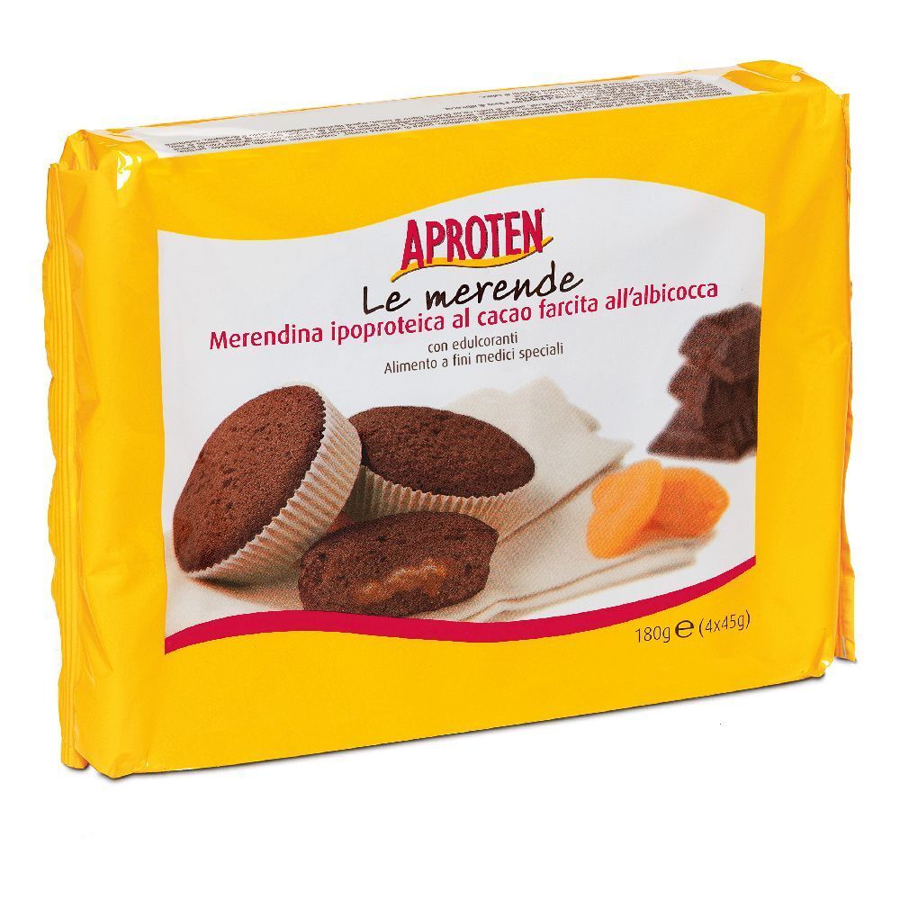 Aproten Merendina Senza Zucchero Cacao Albicocca 180 G g