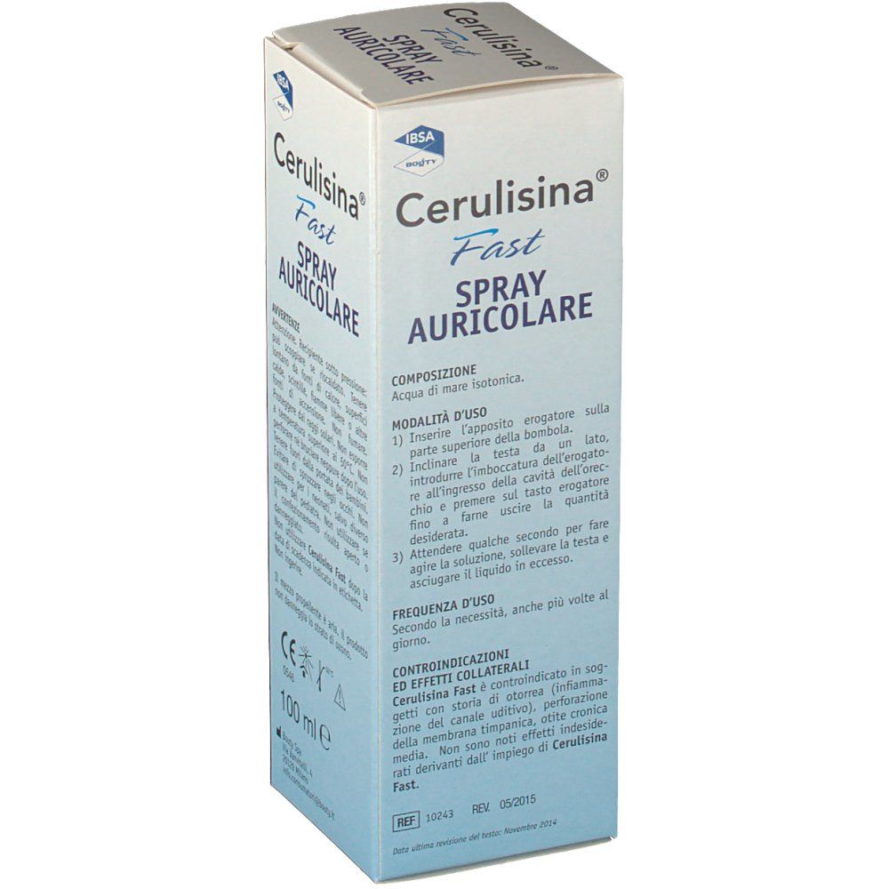 Cerulisina® Fast Spray Auricolare Con Getto Nebulizzato 100 Ml | Redcare