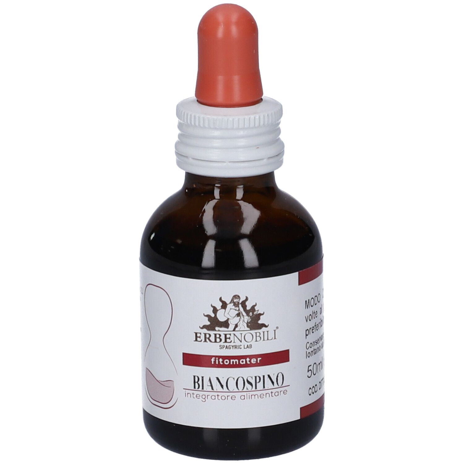 Biancospino Fitomater 50 ml - Integratore Per L'Apparato Cardiovascolare - Immagine 3