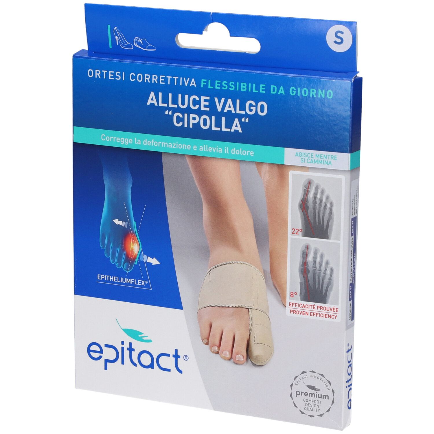 Epitact Ortesi Corr AL Valgo S 1 St Bandage(s)