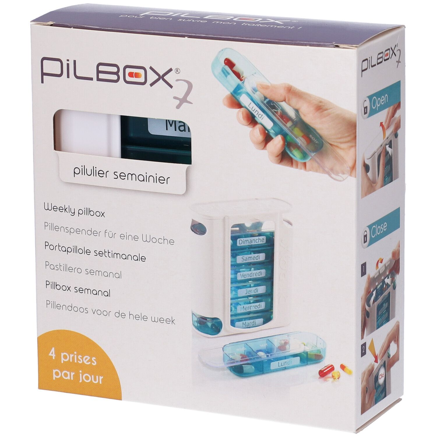Portapillole Settimenale Pilbox 7
