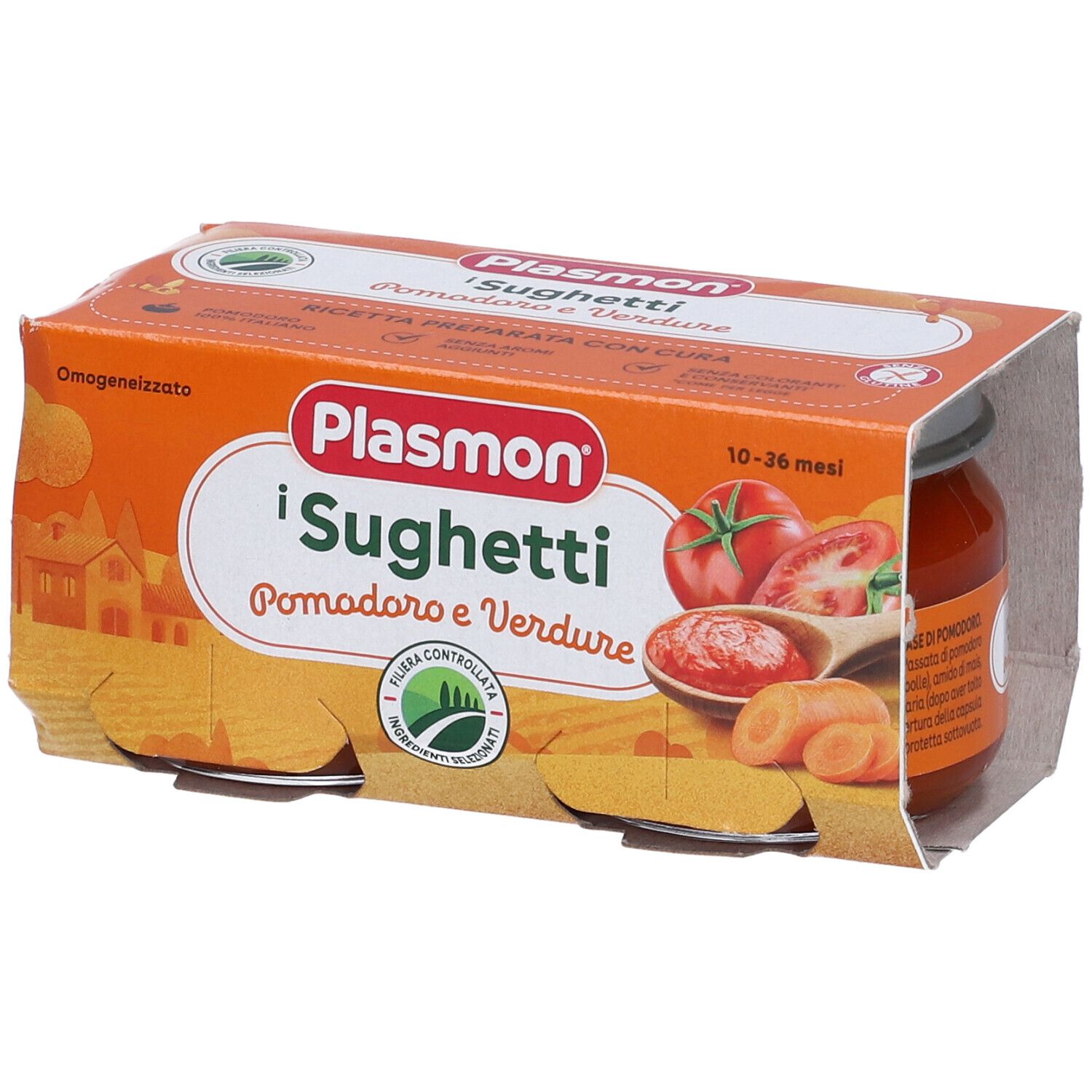 Plasmon Sughetto Pomodoro E Verdure Per Bambini 2 Vasetti Da 80G Ciascuno - Immagine 7
