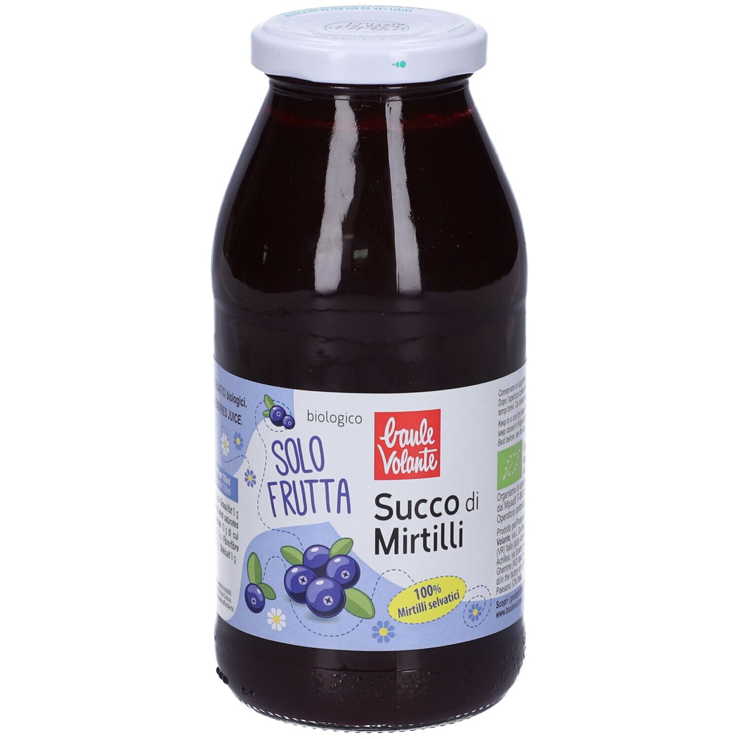 Succo Puro Mirtilli Selvatici