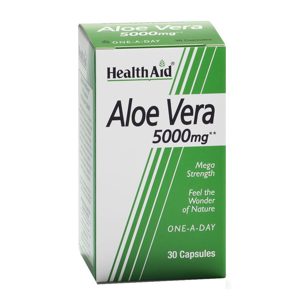 Healthaid Aloe Vera 30 Capsule Molli - Immagine 8