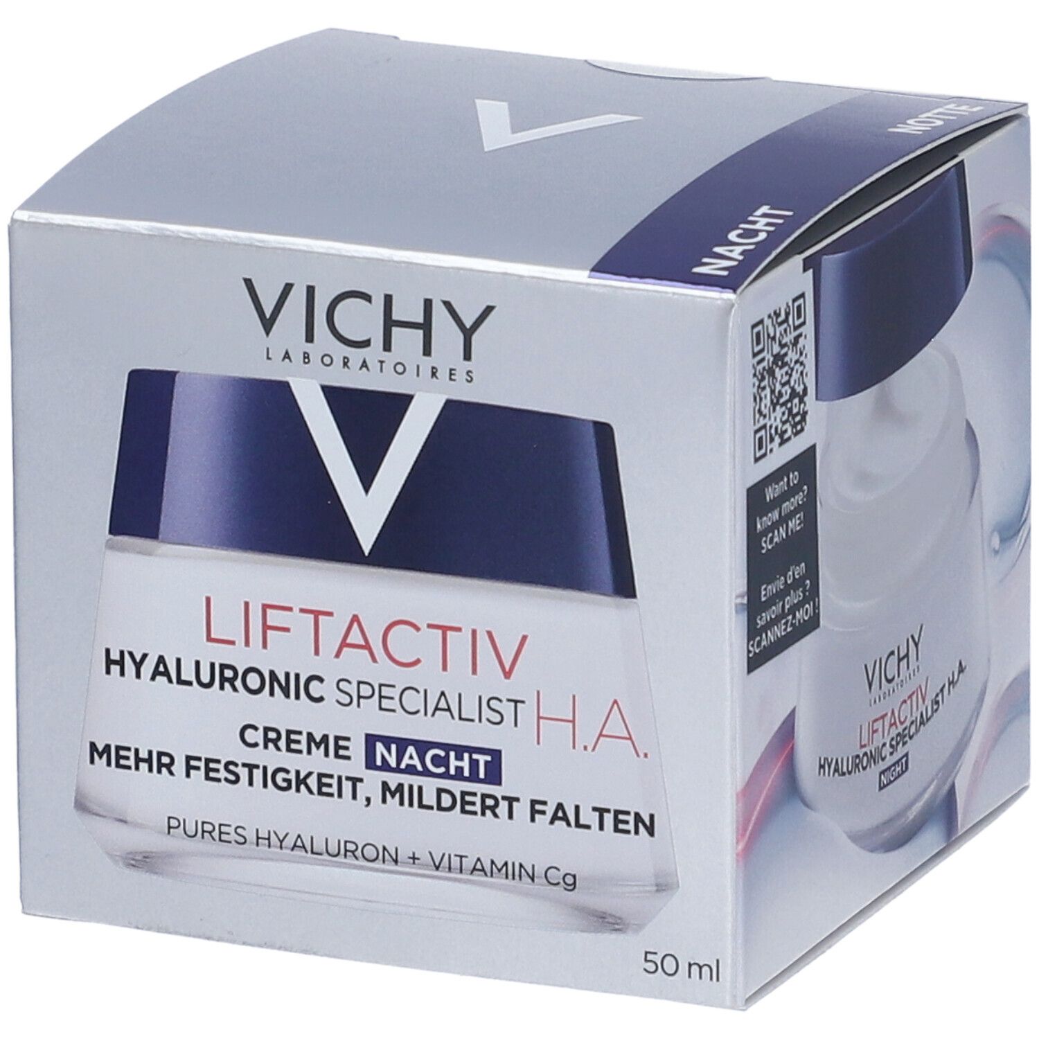 Vichy Liftactiv H.A. Crema Notte Rassodante Anti-Rughe