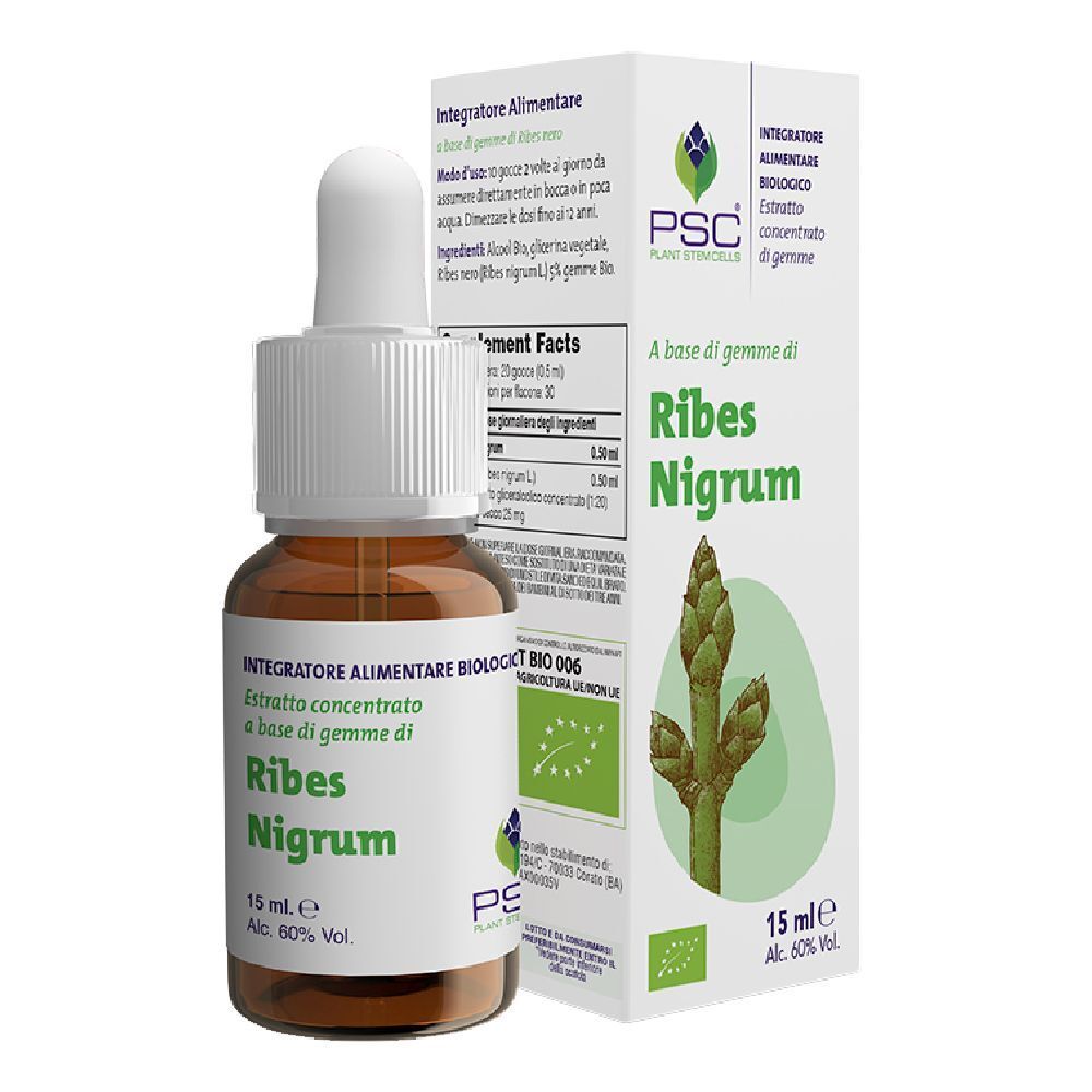 PSC Ribes Nigrum Gocce 15Ml 15 ml Tropfen zum Einnehmen