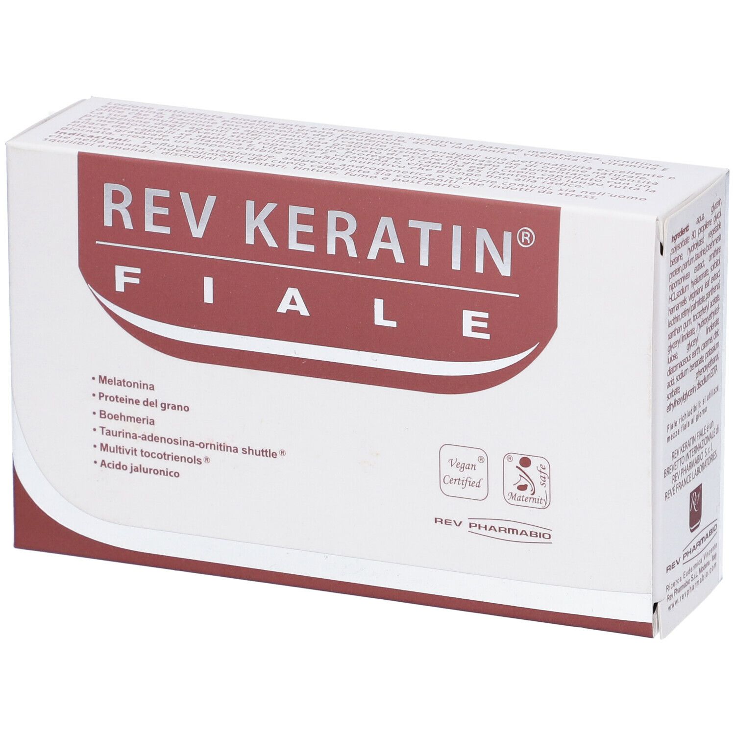 Rev Keratin Fiale Capelli