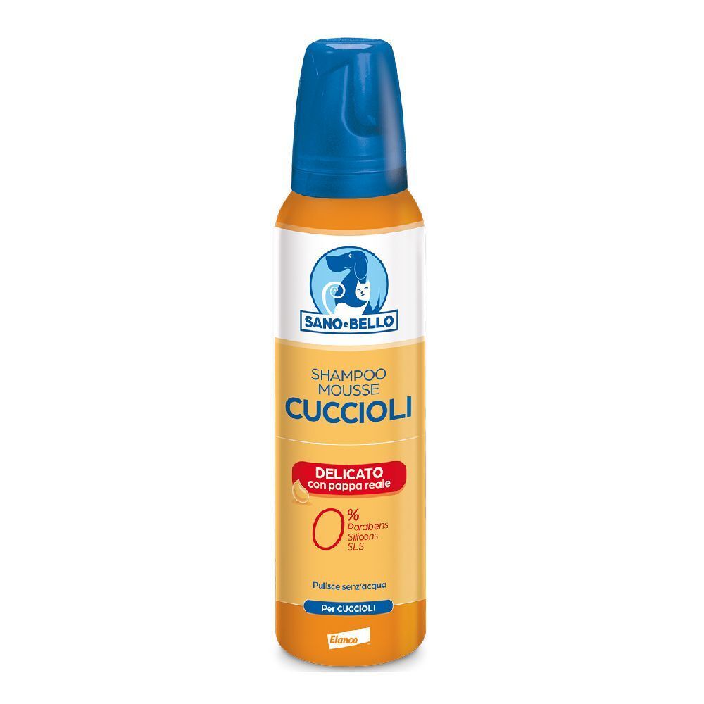 Sano E Bello Shampoo Mousse Cuccioli Pappa Reale Nf 300 Ml