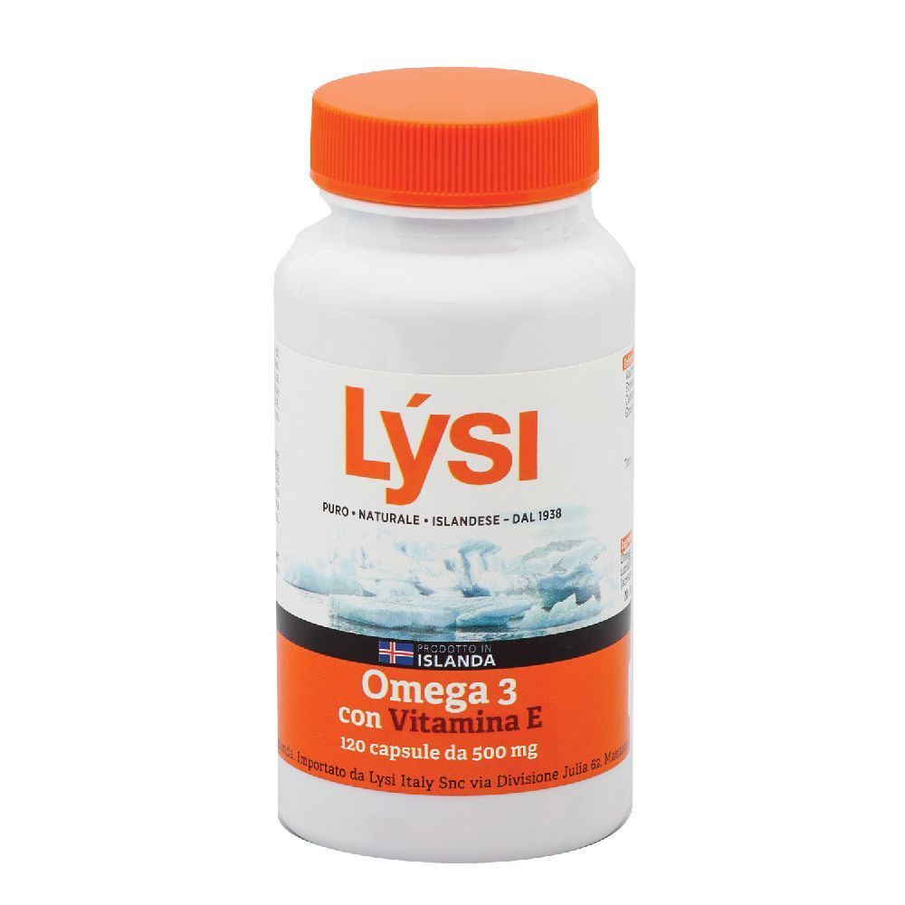 Lysi Omega 3 Vitamina E 120 Capsule