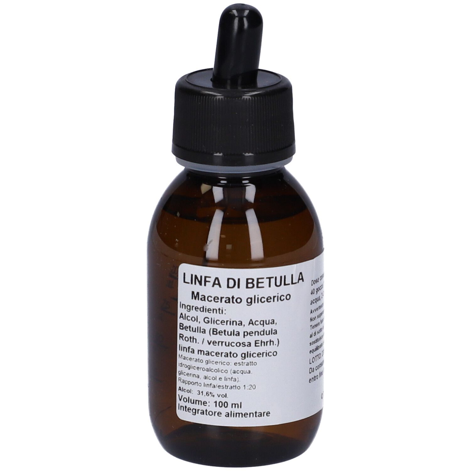 Linfa Di Betulla Macerato Glicerico 10% Gocce 100Ml