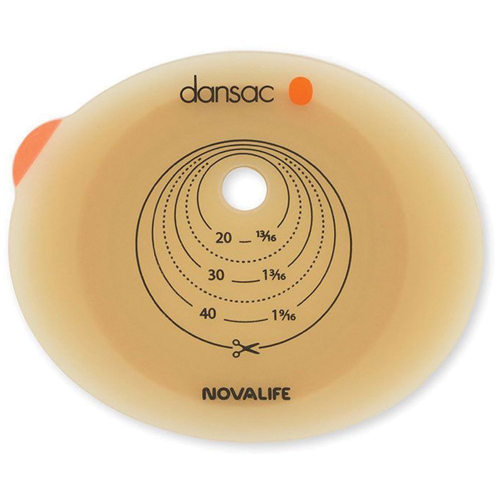 Placca Per Colo Ileo Ed Urostomia Dansac Novalife2 55Mm Ritagliabile 1