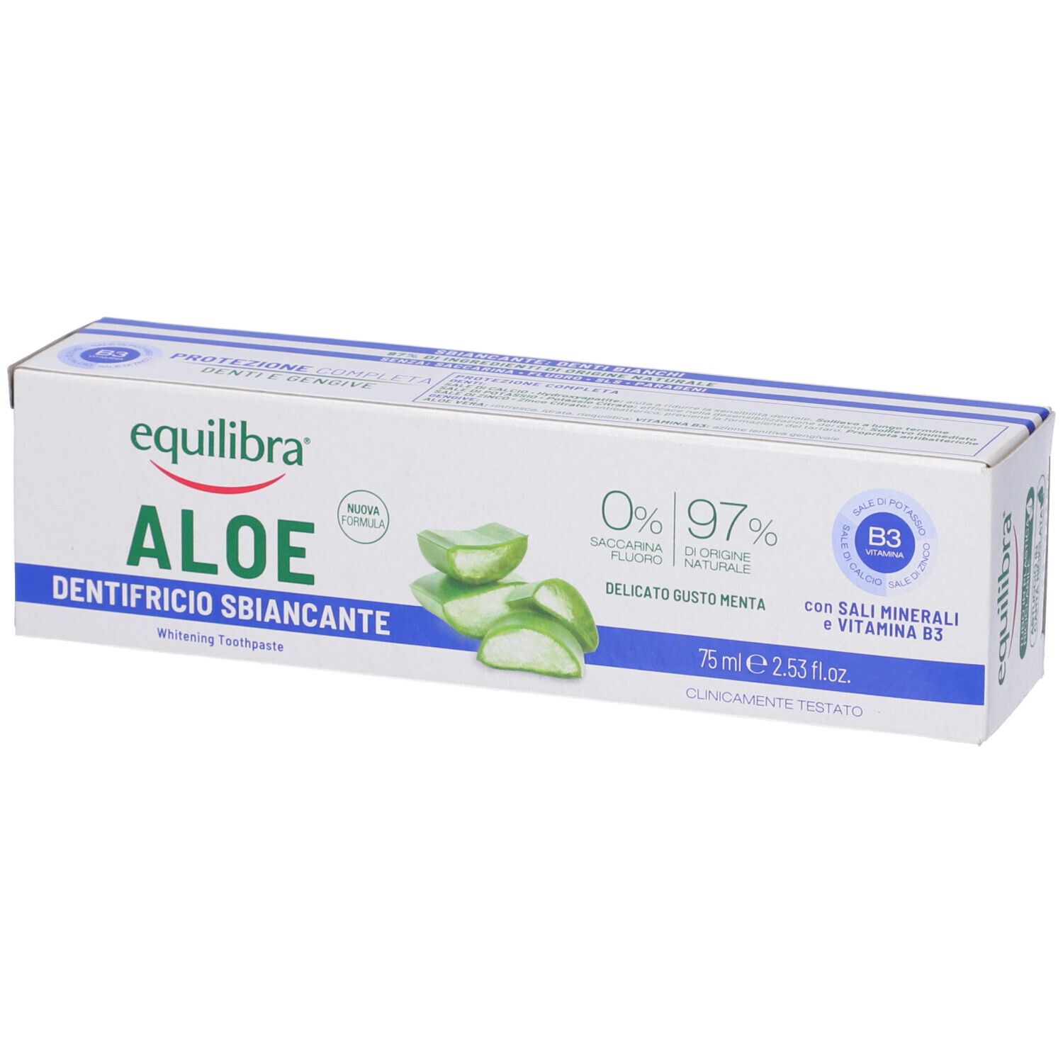 Equilibra Aloe Dentifricio Sbiancante