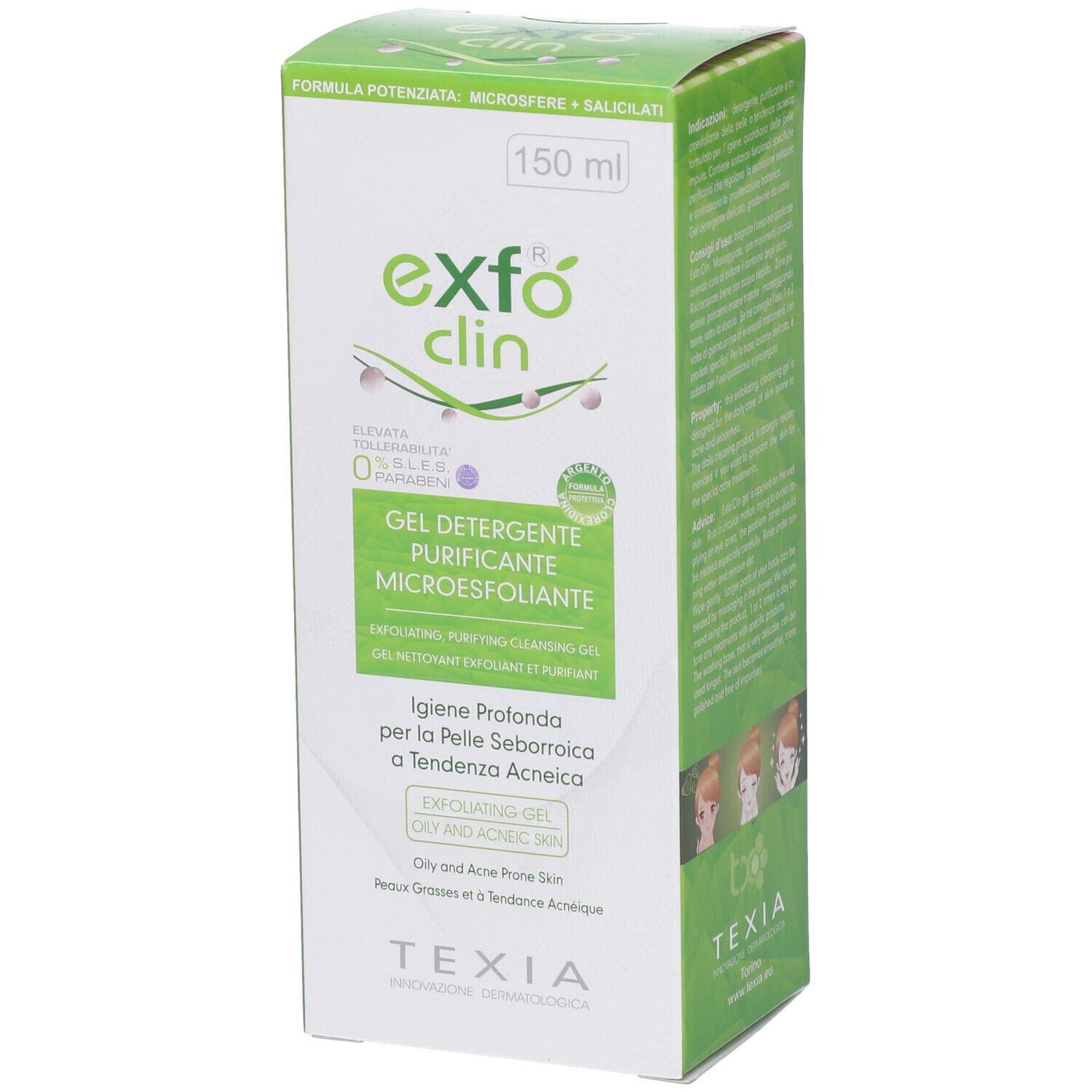 Exfo Clin Gel Detergente Purificante Microesfoliante