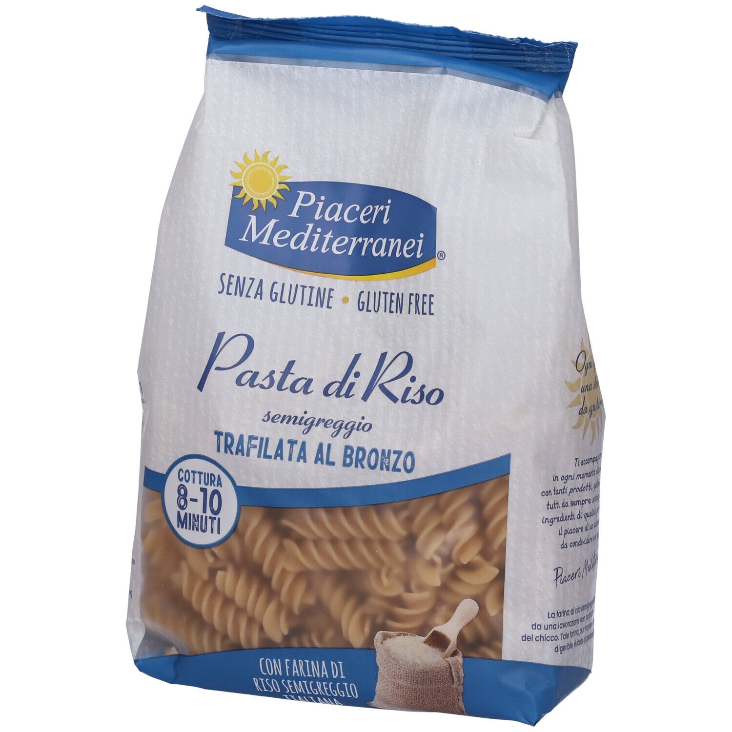 Piaceri Mediterranei Pasta Di Riso Fusilli 250G - Immagine 7
