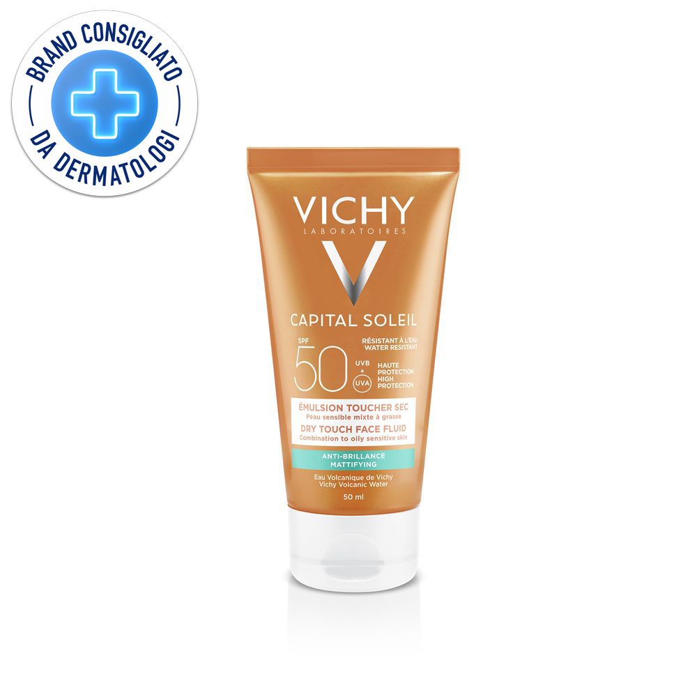 Vichy Capital Soleil Emulsione anti-lucidità effetto asciutto SPF50 50 ml