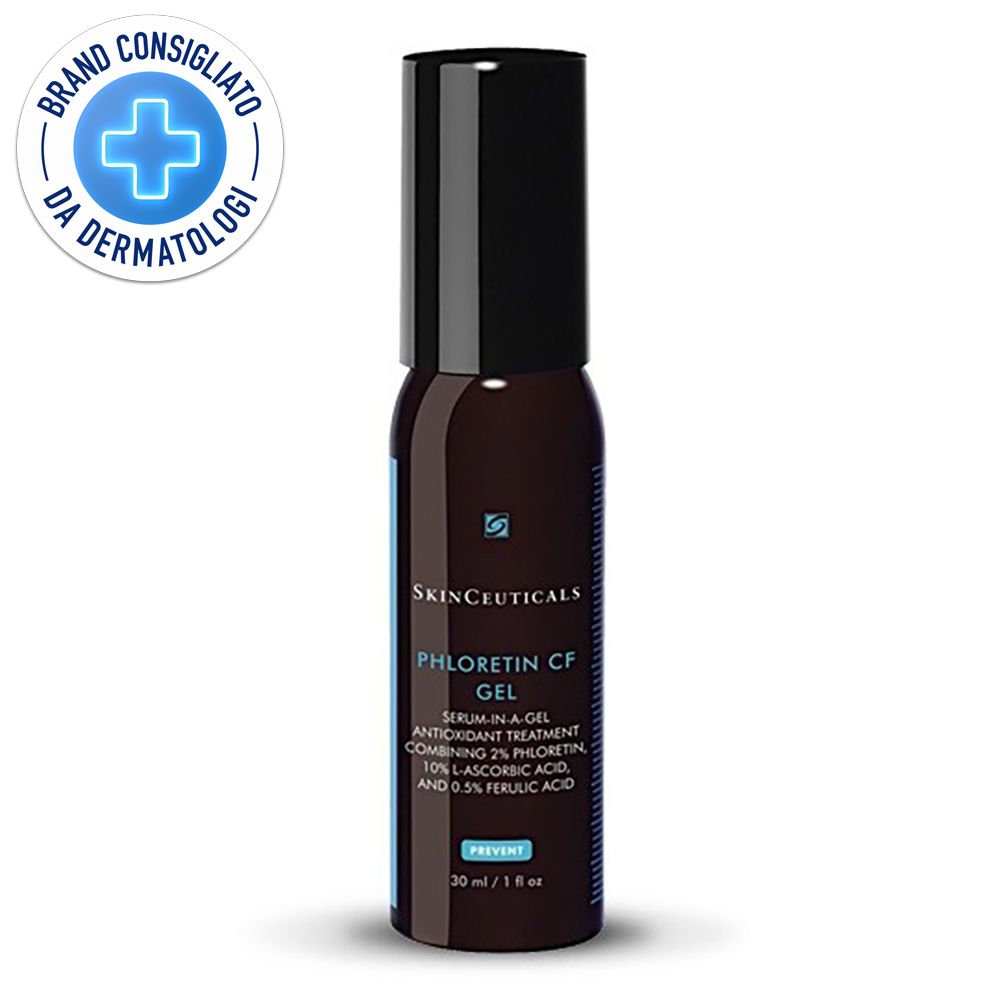 SkinCeuticals Phloretin CF Gel Siero-in-gel antiossidante con 10% di Vitamina C pura 30ml