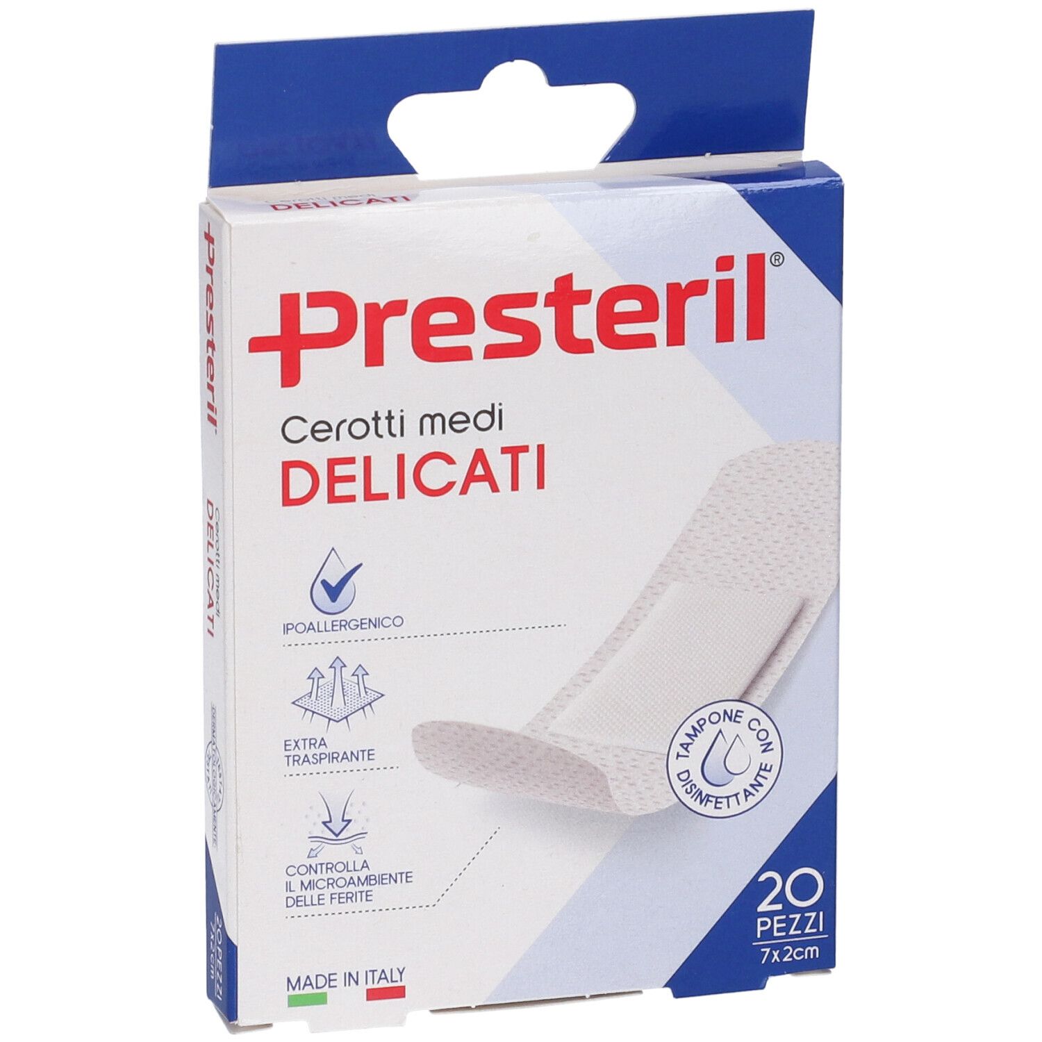 Presteril Pflasterbox, 5 Stück, 5x7cm