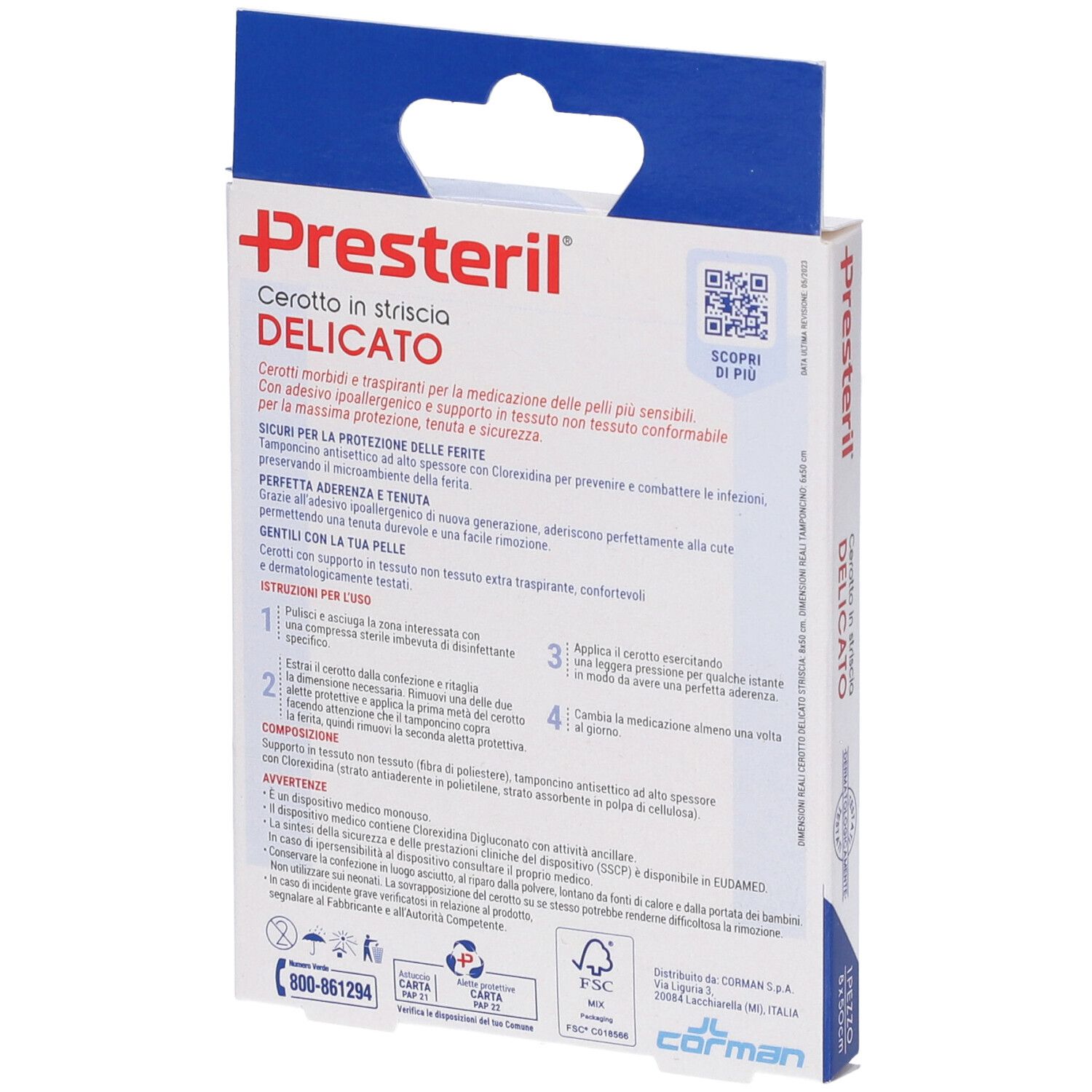 Medipresteril Delikater Tnt Streifenverband 50x8cm Medi Presteril