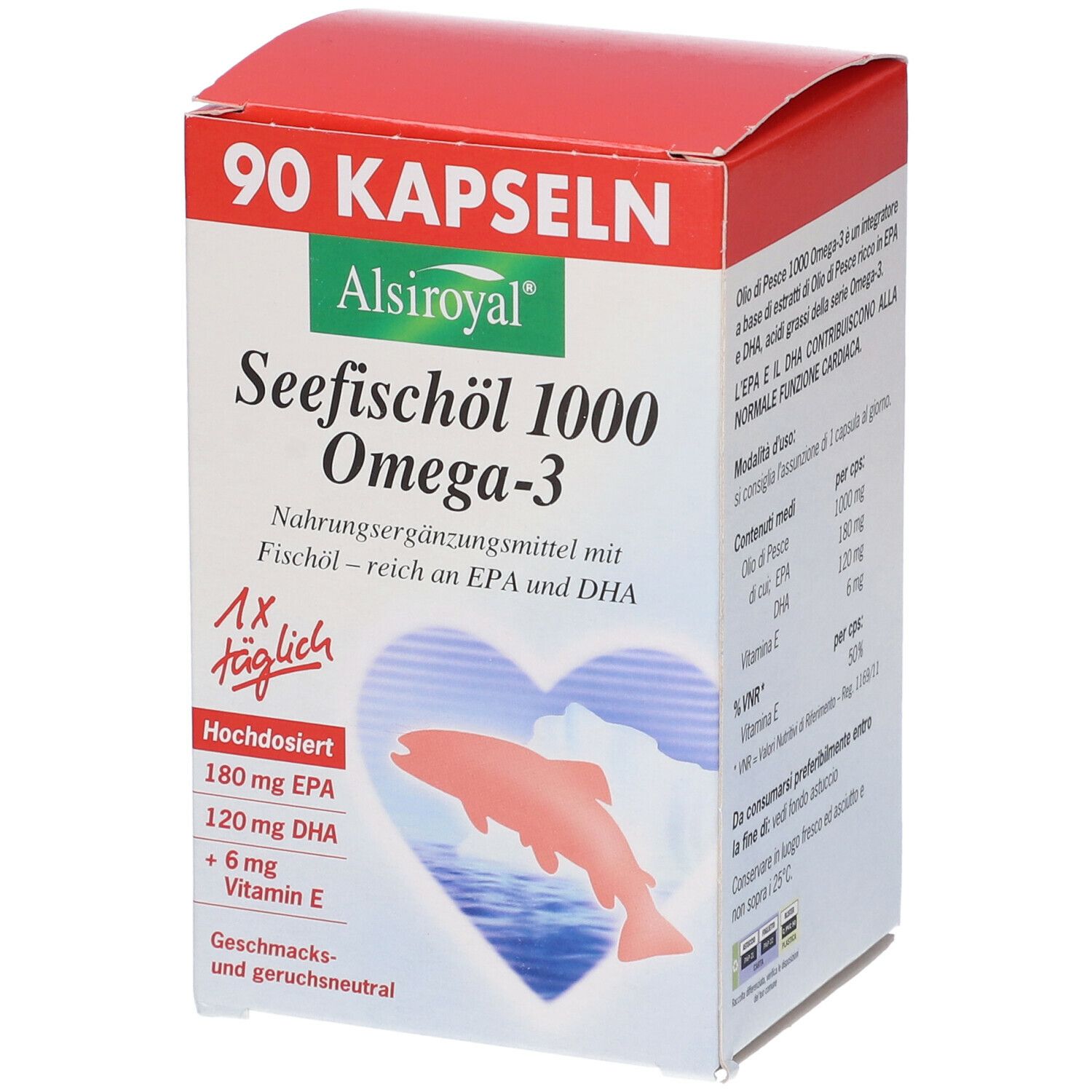 OLIO PESCE 1000 OMEGA3 90CPS - Immagine 6