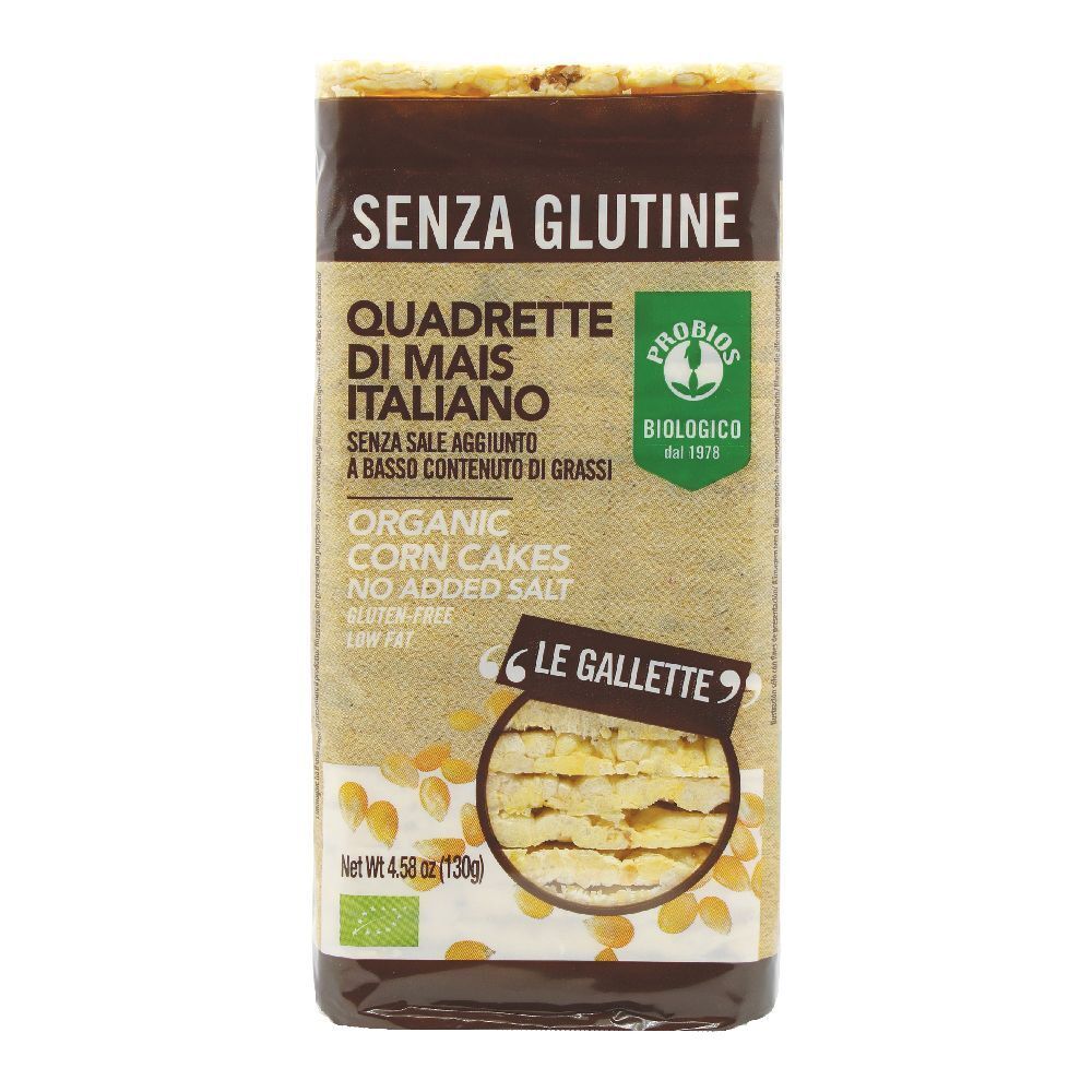 Viva Mais Quadrette Di Mais Senza Sale E Senza Lievito 130 G